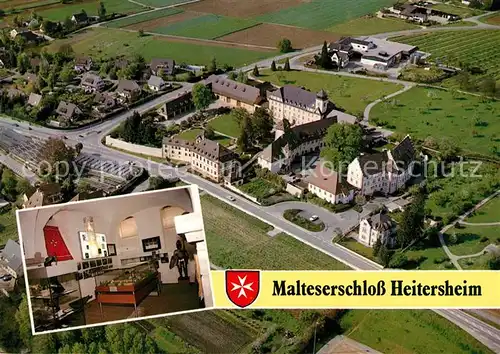 AK / Ansichtskarte Heitersheim Malteserschloss Fliegeraufnahme Kat. Heitersheim