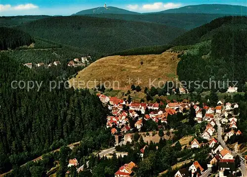 AK / Ansichtskarte Wildemann Fliegeraufnahme Kat. Wildemann Harz