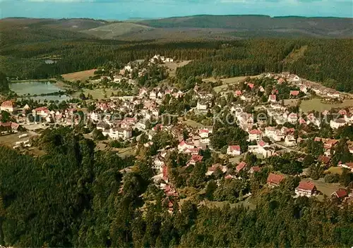 AK / Ansichtskarte Hahnenklee Bockswiese Harz Fliegeraufnahme Kat. Goslar