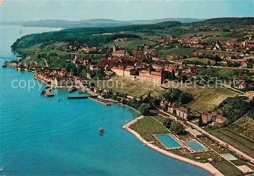 AK / Ansichtskarte Meersburg Bodensee Fliegeraufnahme Kat. Meersburg