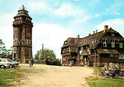 AK / Ansichtskarte Auersberg Wildenthal HOG Berghotel Auersberg Kat. Eibenstock