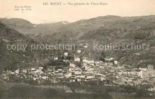 AK / Ansichtskarte Royat Puy de Dome Vue generale du vieux Royat Kat. Royat