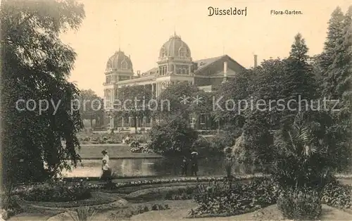 Duesseldorf Floragarten Kat. Duesseldorf