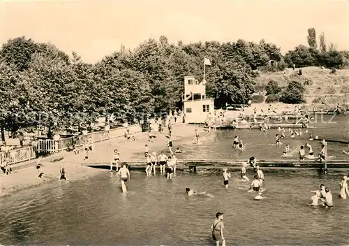 AK / Ansichtskarte Stassfurt Strandsolbad Kat. Stassfurt