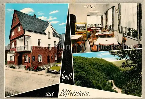 AK / Ansichtskarte Loeffelscheid Gasthaus Boeff Kat. Peterswald Loeffelscheid