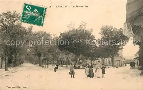 AK / Ansichtskarte Lavardac Les Promenades Kat. Lavardac