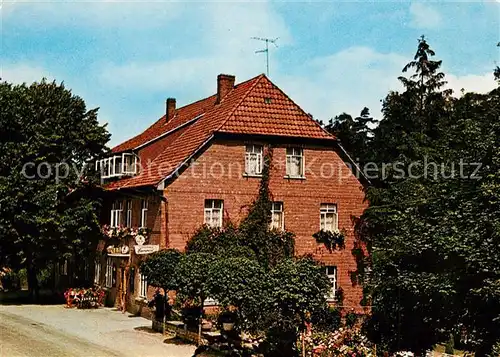 AK / Ansichtskarte Uchtdorf Grafschaft Schaumburg Pensionshaus Hupengrund Kat. Rinteln