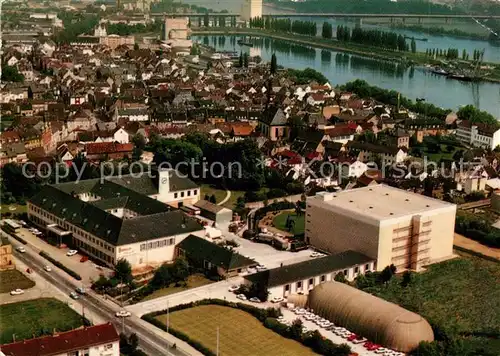 AK / Ansichtskarte Schierstein Soehnlein Rheingold KG Kellereien Fliegeraufnahme Kat. Wiesbaden