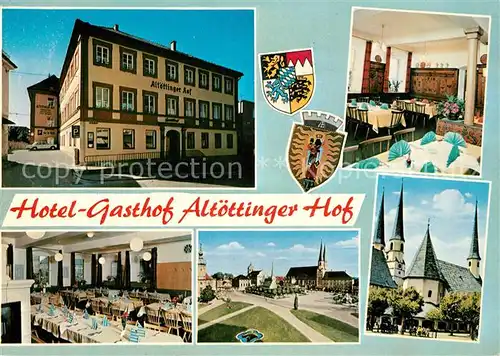 AK / Ansichtskarte Altoetting Hotel Gasthof Altoettinger Hof  Kat. Altoetting