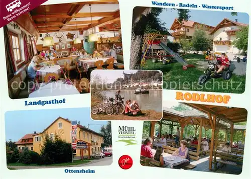 Ottensheim Landgasthof Biergarten Rodlhof  Kat. Ottensheim