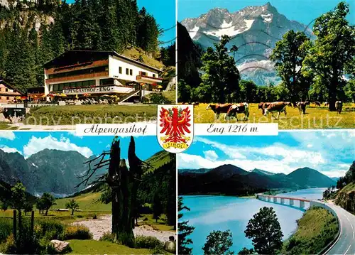 Hinterriss Tirol Alpengasthof Eng  Kat. Vomp