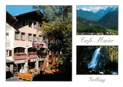 Golling Salzach Cafe Maier  Kat. Golling an der Salzach