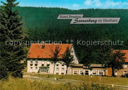 St Andreasberg Harz Hotel Pension Sonnenberg Kat. Sankt Andreasberg