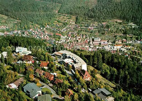 Wildbad Schwarzwald Hoehenkurgebiet Sommerberg Fliegeraufnahme Kat. Bad Wildbad