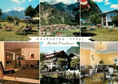 Mayrhofen Zillertal Hotel Neuhaus  Kat. Mayrhofen