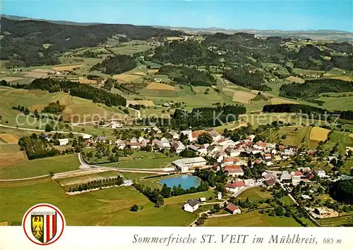 St Veit Muehlviertel Fliegeraufnahme