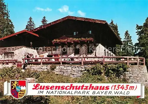 Lusenschutzhaus  Kat. Neuschoenau