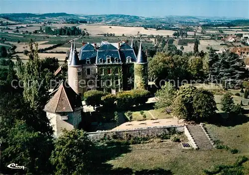 Saint Boil Fliegeraufnahme Chateau du Thil Kat. Saint Boil
