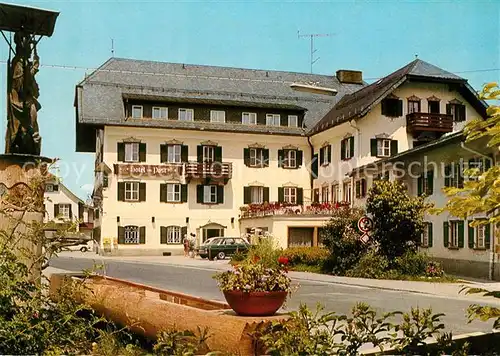 AK / Ansichtskarte Ruhpolding Hotel Zur Post  Kat. Ruhpolding