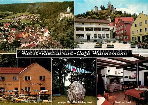 AK / Ansichtskarte Kipfenberg Altmuehltal Hotel Hannemann Wald Cafe Gasthof Post  Kat. Kipfenberg