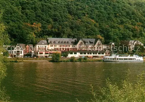 AK / Ansichtskarte Brodenbach Hotel Anker Ausflugsschiff Kat. Brodenbach