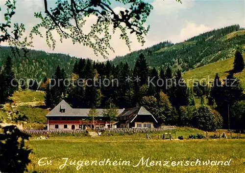 AK / Ansichtskarte Menzenschwand Jugendheim Kat. St. Blasien