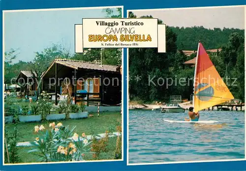 AK / Ansichtskarte San Felice del Benaco Camping Europa Silvella Kat. Lago di Garda 