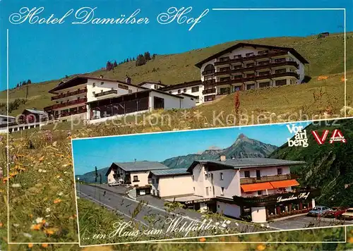 AK / Ansichtskarte Damuels Vorarlberg Hotel Damuelser Hof Kat. Damuels