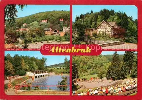 AK / Ansichtskarte Altenbrak Harz Rolandseck Waldbergbad Waldbuehne Kat. Altenbrak