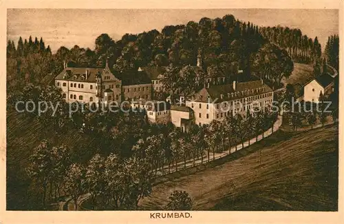 AK / Ansichtskarte Krumbad Sanatorium Kat. Krumbach (Schwaben)