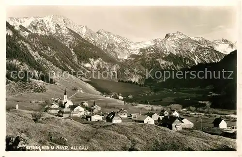 AK / Ansichtskarte Hinterstein Bad Hindelang Panorama