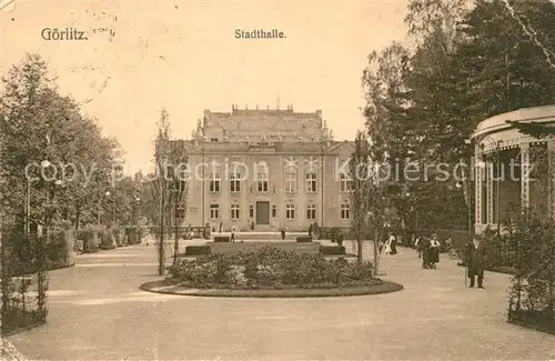 Goerlitz Sachsen Stadthalle Kat. Goerlitz