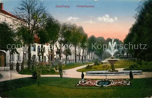 Saarburg Saar Freiheitsplatz Kat. Saarburg
