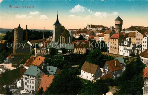 Bautzen Stadtblick Kat. Bautzen