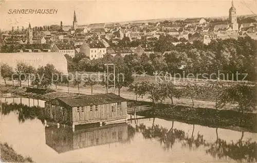 Sangerhausen Suedharz Panorama Kat. Sangerhausen