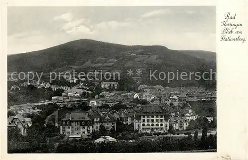 Bad Kissingen Blick vom Stationsberg Kat. Bad Kissingen