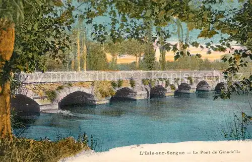 Isle sur Sorgue Pont