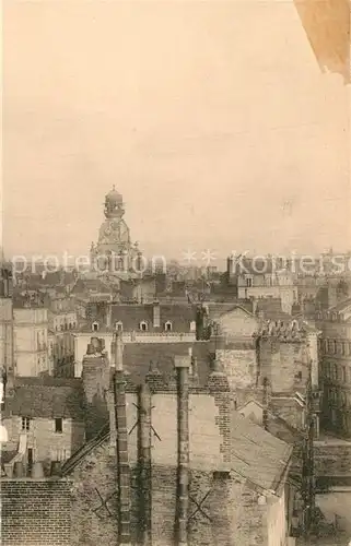 Nantes Loire Atlantique Vue sur la ville avec l eglise Kat. Nantes