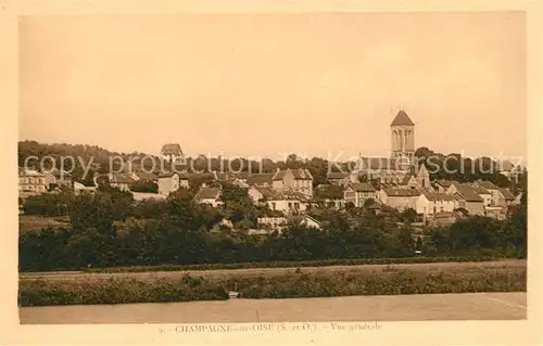 Champagne sur Oise Vue generale Kat. Champagne sur Oise