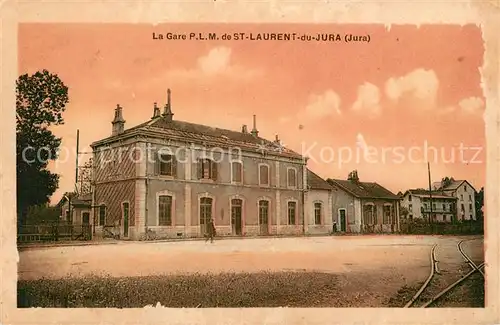 Saint Laurent du Jura La Gare P. L. M.