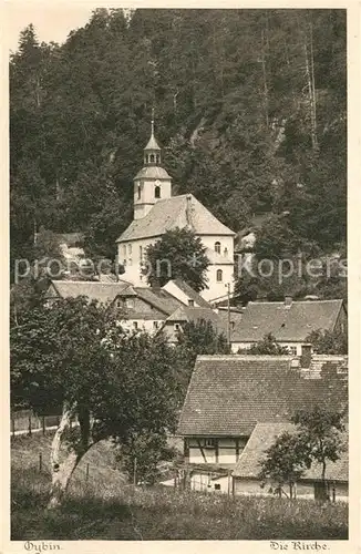 Oybin Kirche Serie Saechsische Heimatschutz Postkarten Kat. Kurort Oybin