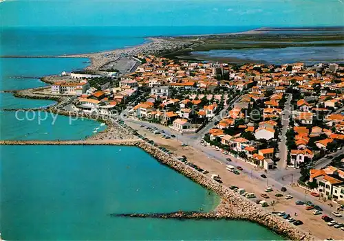 Les Saintes Maries de la Mer Vue aerienne