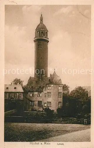 Frankfurt Hoechst Main Schloss