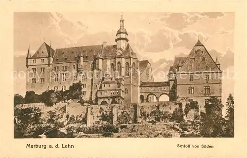 Marburg Lahn Schloss Kat. Marburg