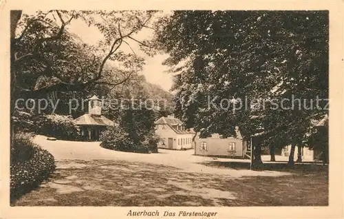 Auerbach Bergstrasse Das Fuerstenlager Kat. Bensheim