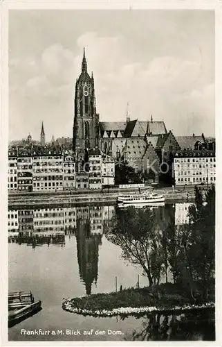 Frankfurt Main Domblick Kat. Frankfurt am Main