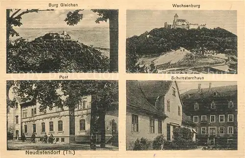 AK / Ansichtskarte Neudietendorf Burg Gleichen Wachsenburg Schwesternhaus Neudietendor Kat. Neudietendorf
