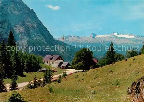 AK / Ansichtskarte Woerschachwald Alpengasthof Pension Dachsteinblick 