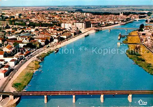 AK / Ansichtskarte Chalon sur Saone Vue Aerienne Saone Kat. Chalon sur Saone