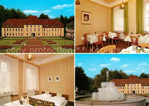 AK / Ansichtskarte Bad Alexandersbad Hotel Garni Markgraefliches Schloss  Kat. Bad Alexandersbad